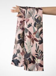 Leaf flower style with pink,green colors - Image 3