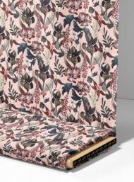 Leaf flower style with pink,green colors - Image 4