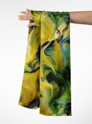 Color abstract style with yellow,green colors - Image 3