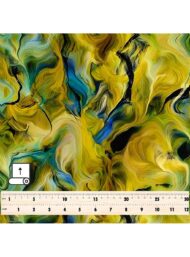 Color abstract style with yellow,green colors - Image 5