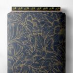 Petal flower style with blue, yellow colors