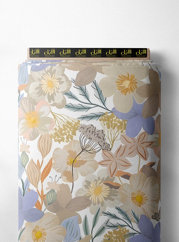 LAI01-1359_1-1.jpg Petal flower style with white,green colors - Image 1