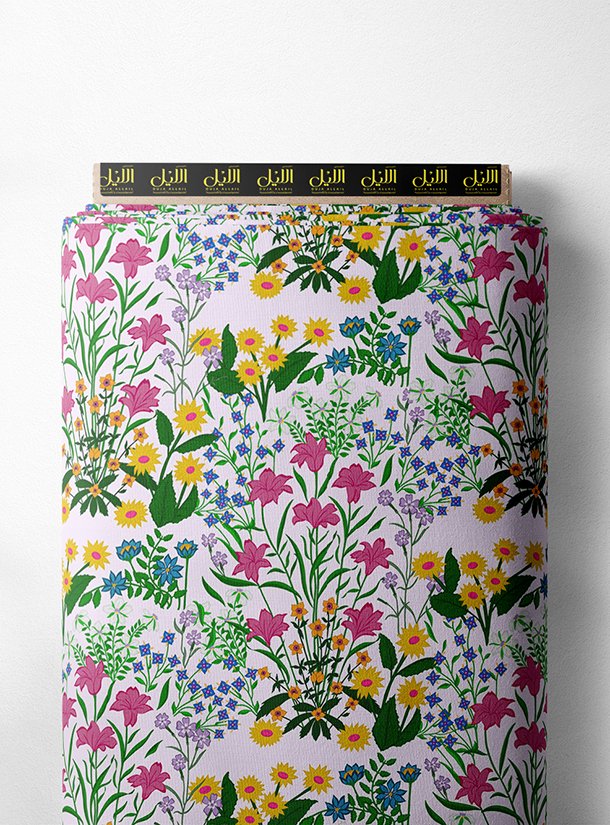 LAI01-1360_1-1.jpg Stem flower style with pink,green colors - Image 1