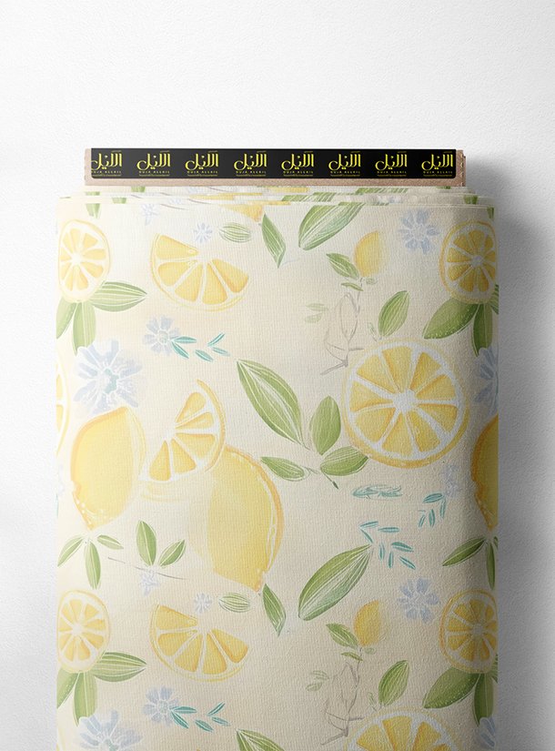 LAI01-1361_1-1.jpg Lemon flower style with yellow,green colors - Image 1