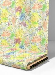 Bloom flower style with yellow,green colors - Image 4