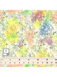 Bloom flower style with yellow,green colors - Image 5