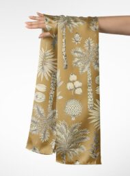 Palm flower style with brown,white colors - Image 3