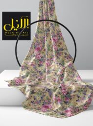 Rose flower style with pink,white colors - Image 2