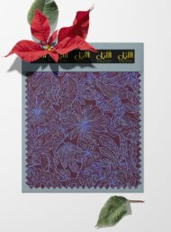 Leaf flower style with blue, red colors - Image 6