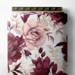 Bloom flower style with red,pink colors