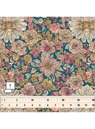 Bloom flower style with pink,green colors - Image 5