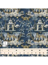 Leopard nature style with blue,white colors - Image 5