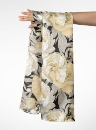 Bloom flower style with white,yellow colors - Image 3