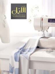 Bow others style with white, blue colors - Image 7