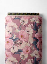 Petal flower style with pink,white colors