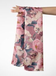 Petal flower style with pink,white colors - Image 3