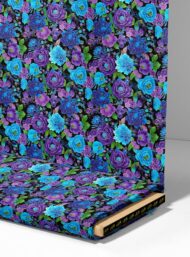 Bloom flower style with blue, green colors - Image 4