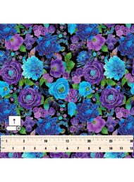 Bloom flower style with blue, green colors - Image 5