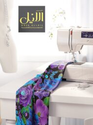 Bloom flower style with blue, green colors - Image 7