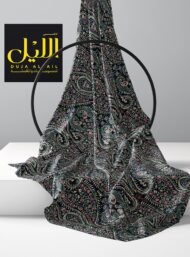 Leaf flower style with green,pink colors - Image 2