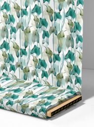 Petal flower style with green,blue colors - Image 4