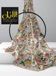 Petal flower style with pink,green colors - Image 2