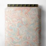 Swirl abstract style with brown,orange colors