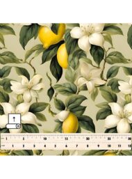 Lemon flower style with yellow,green colors - Image 5