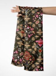 Bloom flower style with brown,pink colors - Image 3