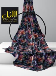 Petal flower style with blue, pink colors - Image 2