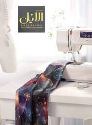 Petal flower style with blue, pink colors - Image 7