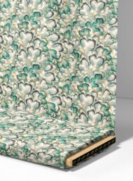 Leaf flower style with green,white colors - Image 4