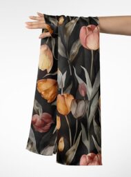 Petal flower style with red,orange colors - Image 3