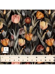 Petal flower style with red,orange colors - Image 5