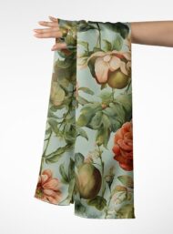 Leaf flower style with green,pink colors - Image 3