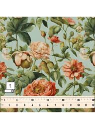 Leaf flower style with green,pink colors - Image 5