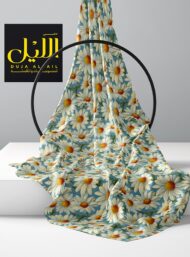 Petal flower style with white,yellow colors - Image 2