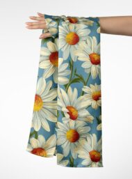 Petal flower style with white,yellow colors - Image 3