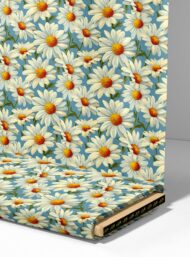 Petal flower style with white,yellow colors - Image 4