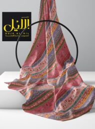 Leaf flower style with pink,green colors - Image 2