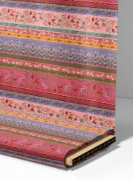 Leaf flower style with pink,green colors - Image 4