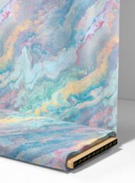 Ocean abstract style with blue,pink colors - Image 4