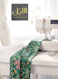 Petal flower style with green,pink colors - Image 7