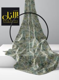 Bloom flower style with green,blue colors - Image 2