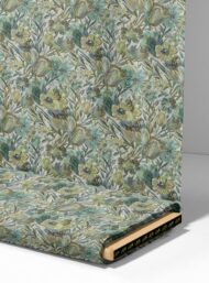 Bloom flower style with green,blue colors - Image 4