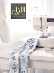 Shell ocean and sky style with blue, white colors - Image 7