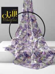 Iris flower style with blue, green colors - Image 2