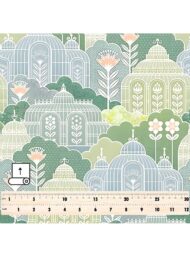 Bloom flower style with green,pink colors - Image 5