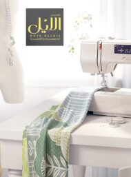 Bloom flower style with green,pink colors - Image 7