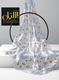 Shoe mixed style with blue,orange colors - Image 2